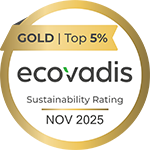 EcoVadis guldmedalj