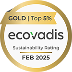 EcoVadis guldmedalj