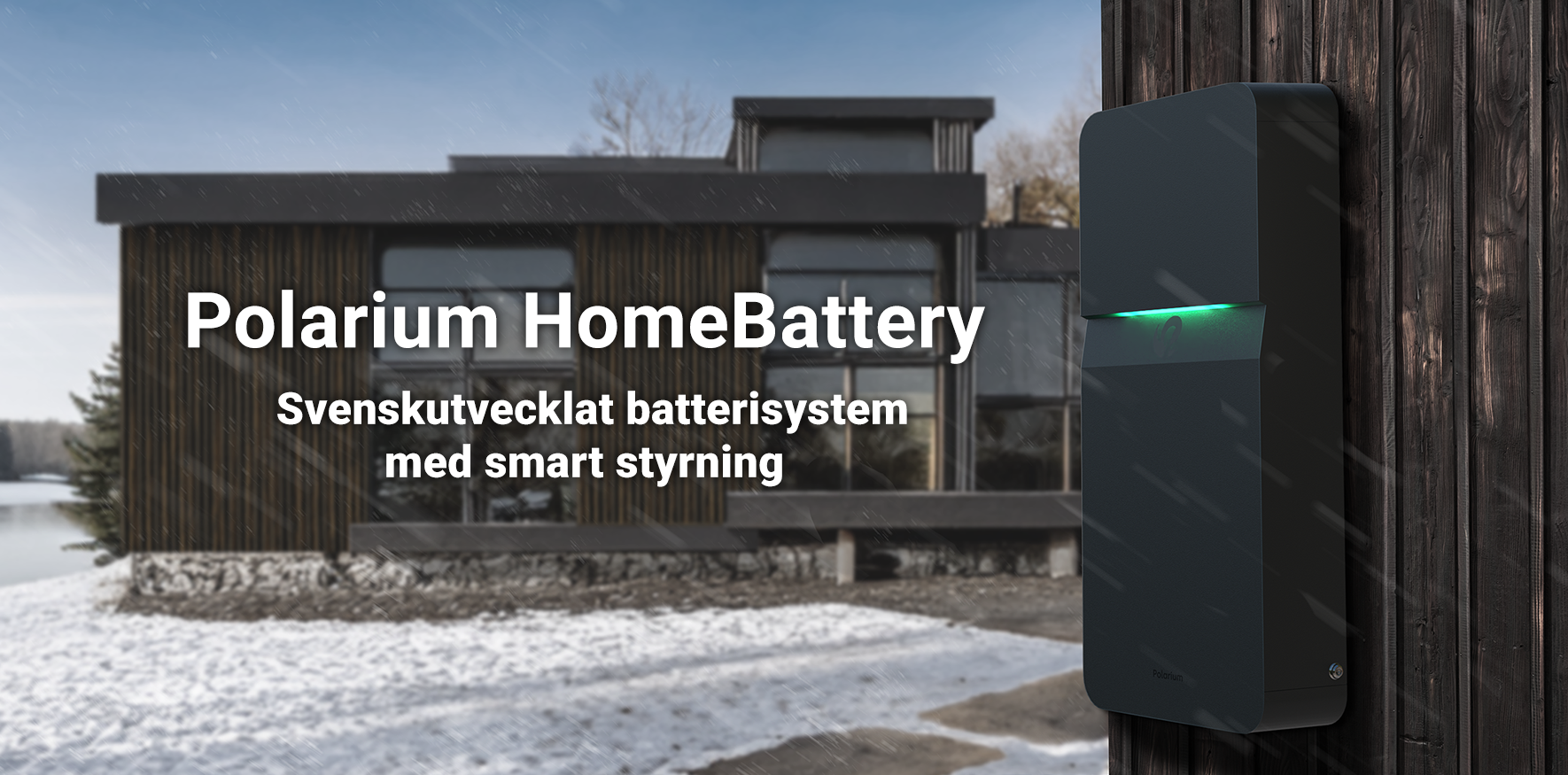 Svenskutvecklat batterisystem med smart styrning